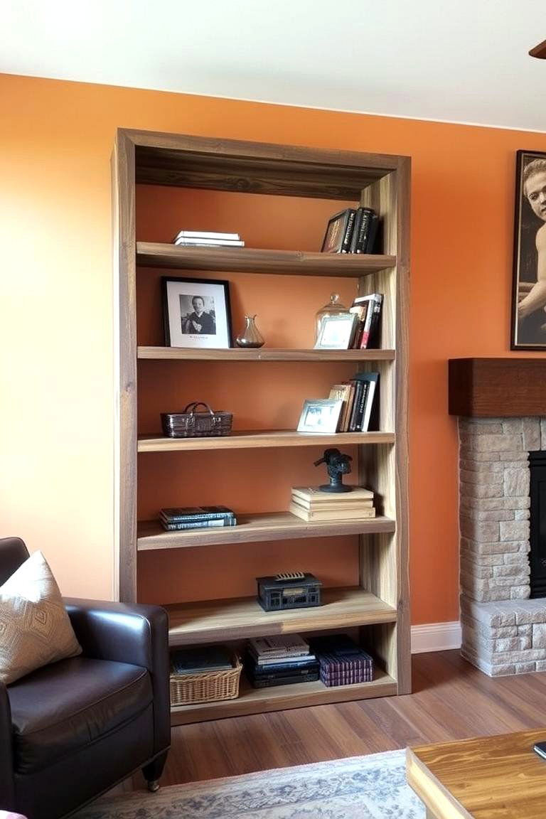Mix Old and New Furnishings - 24 Small Rustic Living Room Ideas