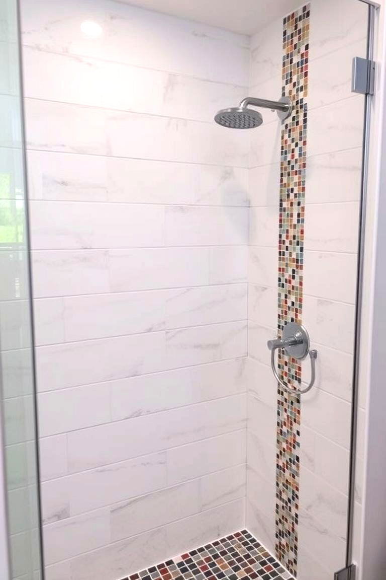 Mix and Match Materials - 24 Shower Wall Ideas