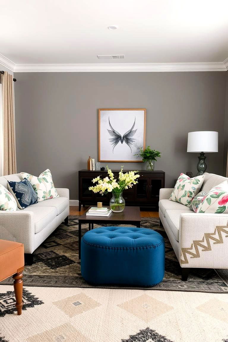 Mix and Match Patterns - 24 House Decor Ideas
