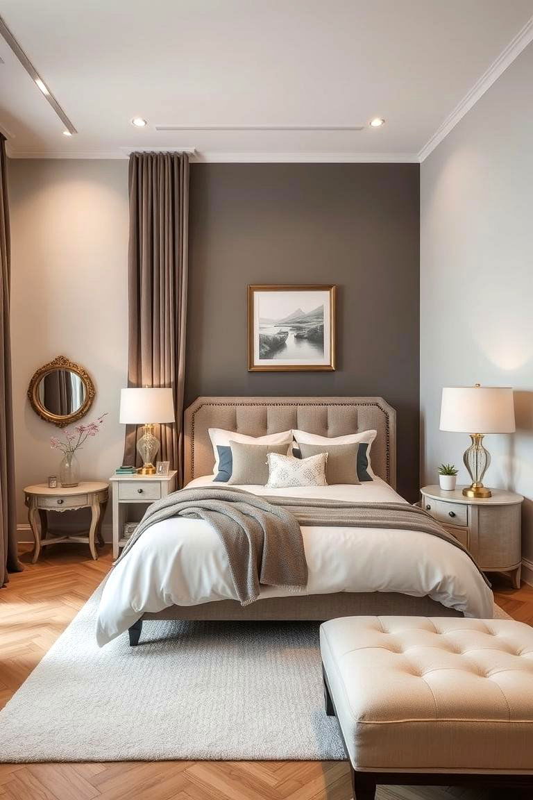 Mix of Modern and Antique - 24 Pottery Barn Bedroom Ideas