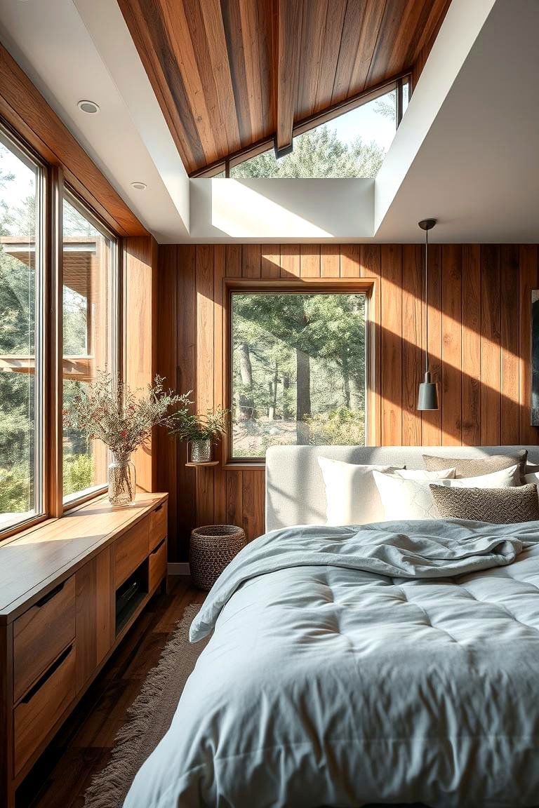 Mixed Material Magic - 24 Eclectic Bedroom Ideas
