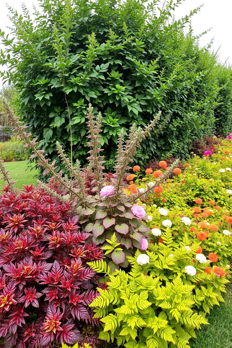 Mixed Shrub Borders - 24 Garden Screening Ideas