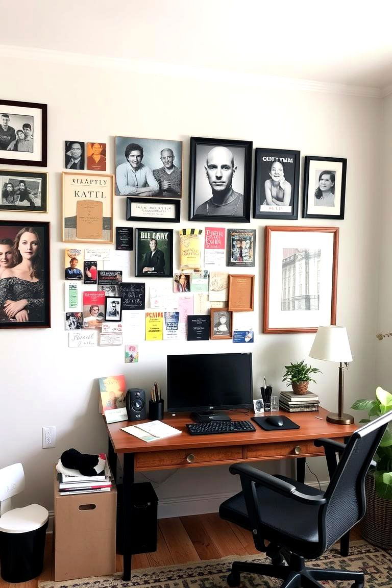 Mixing Art with Personal Mementos - 24 Gallery Wall Ideas