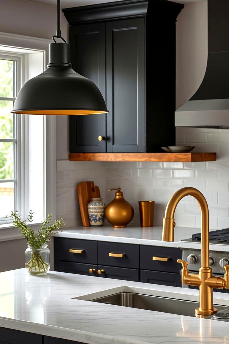 Mixing Metals for a Layered Look - 24 Eclectic Kitchen Ideas