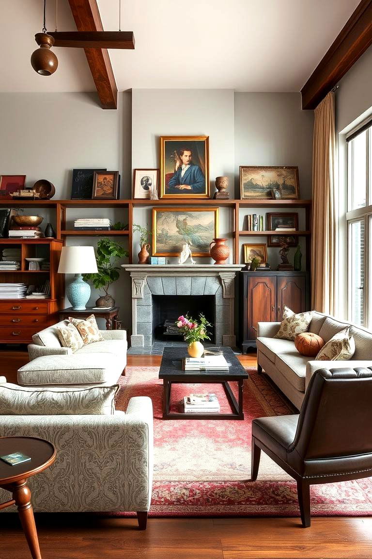 Mixing Modern and Traditional Styles - 24 Living Room Design Ideas
