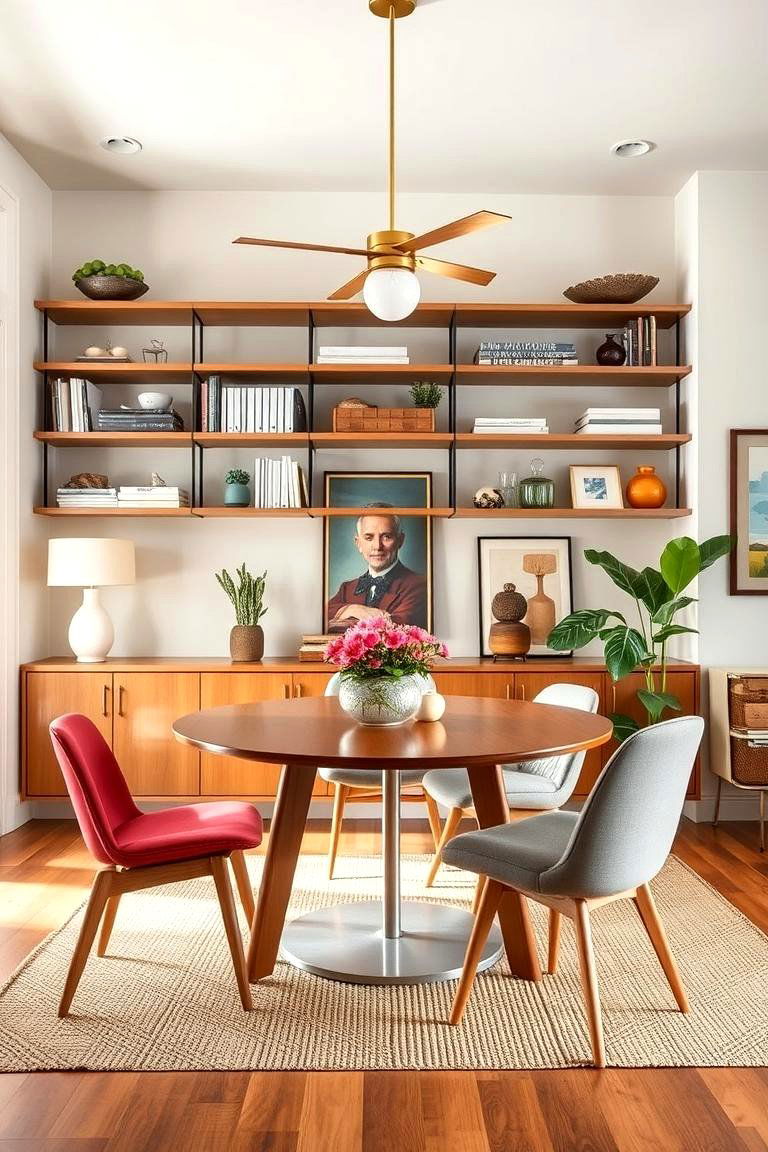 Mixing Vintage and Contemporary Pieces - 24 Mid-century Modern Dining Rooms