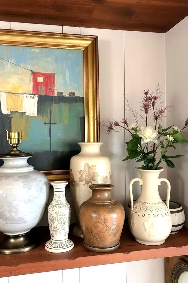 Mixing Vintage and New Accessories - 24 French Country Living Room Ideas