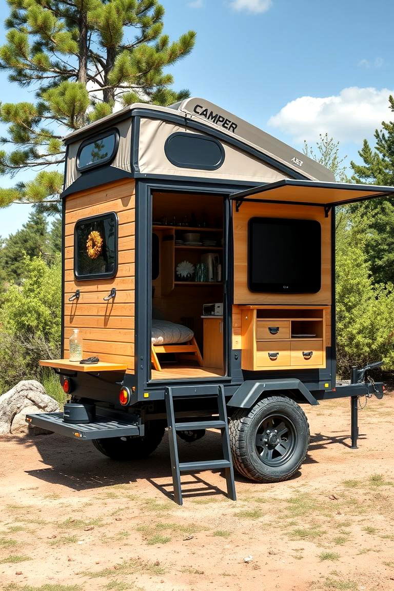 Mobile Camper Outhouse - 24 Outhouse Design Ideas