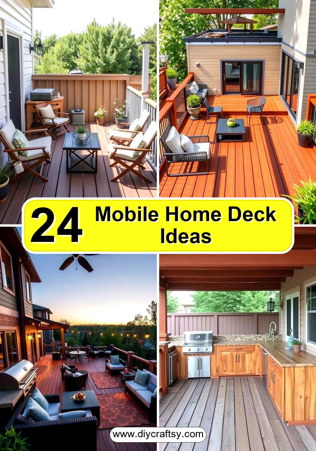 Mobile Home Deck Ideas