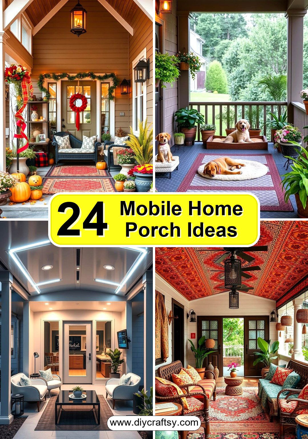 Mobile Home Porch Ideas