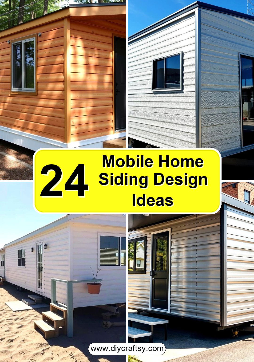 Mobile Home Siding Design Ideas
