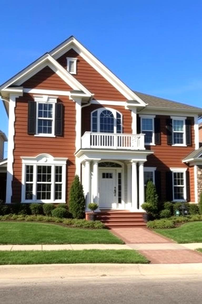 Mocha Siding - 24 House Siding Colors