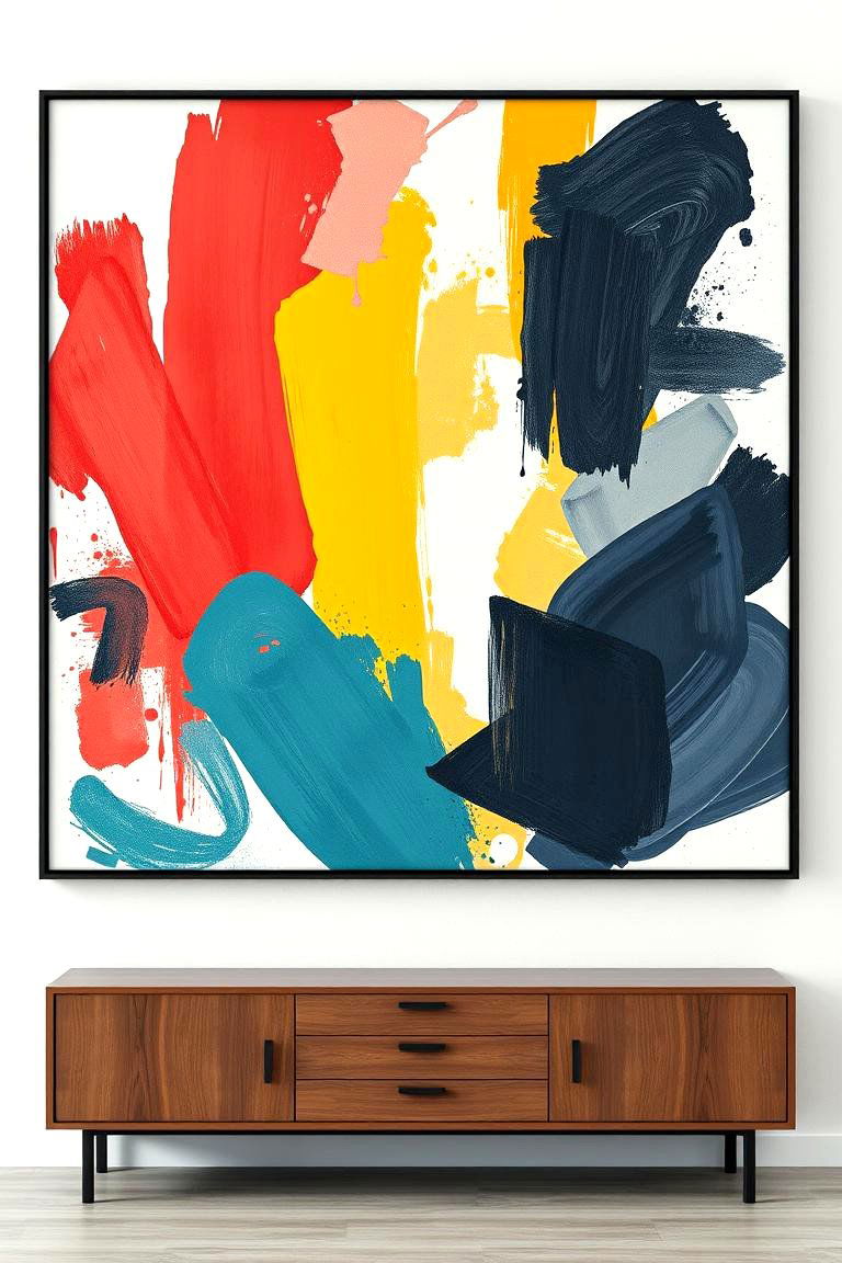 Modern Abstract Art - 24 Wall Decor Ideas