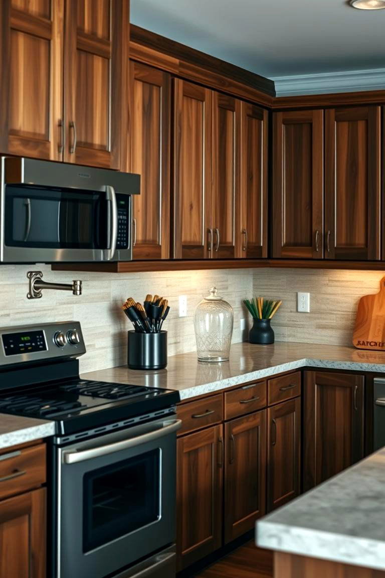 Modern Appliances with a Rustic Finish - 24 Mountain House Kitchen Ideas