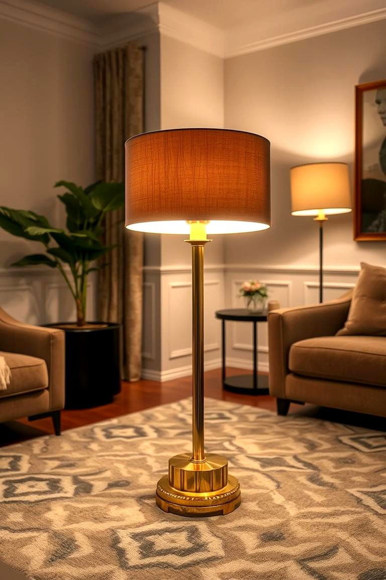 Modern Art Deco Furniture Shapes - 24 Art Deco Living Room Ideas