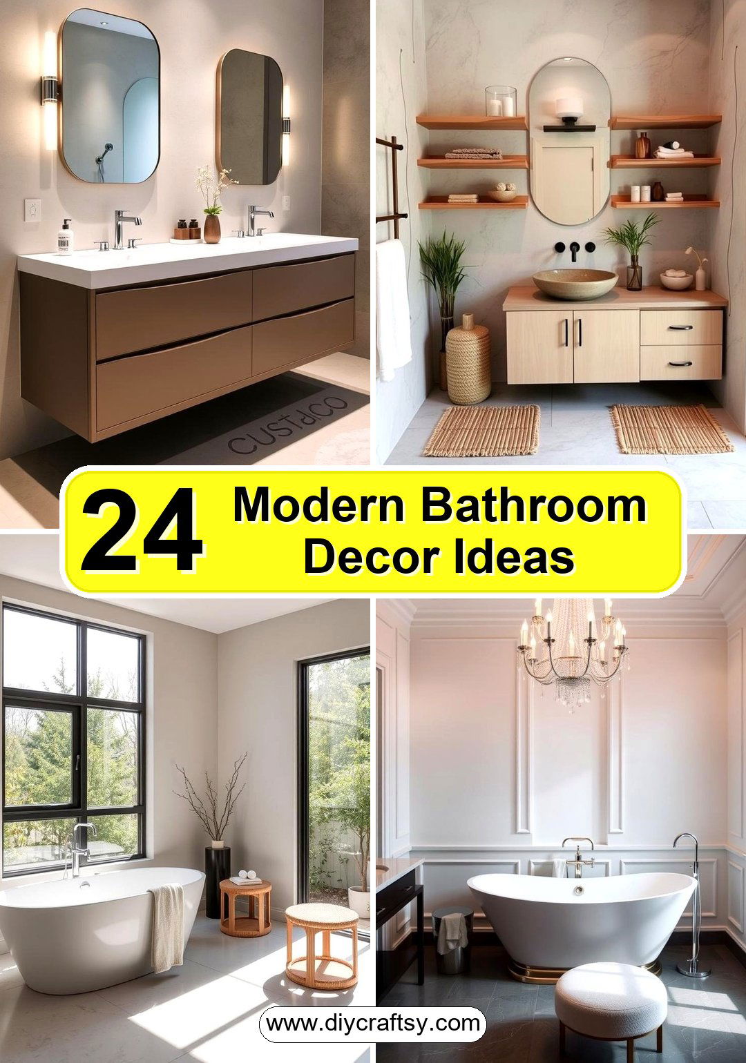Modern Bathroom Decor Ideas