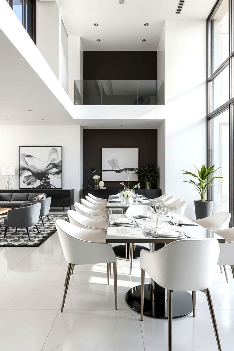 Modern Chic Sunroom - 24 Sunroom Dining Room Ideas