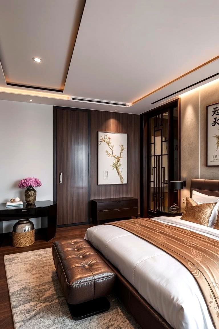 Modern Chinoiserie Fusion - 24 Chinoiserie Bedroom Ideas