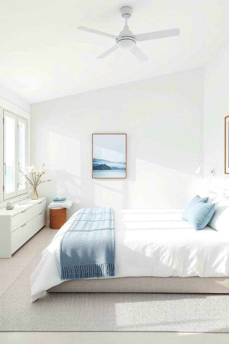 Modern Coastal Minimalism - 24 Cape Cod Upstairs Bedroom Ideas