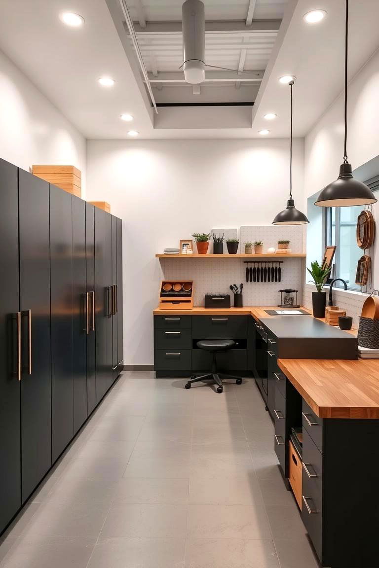 Modern Craft Haven - 24 Craft Room Ideas