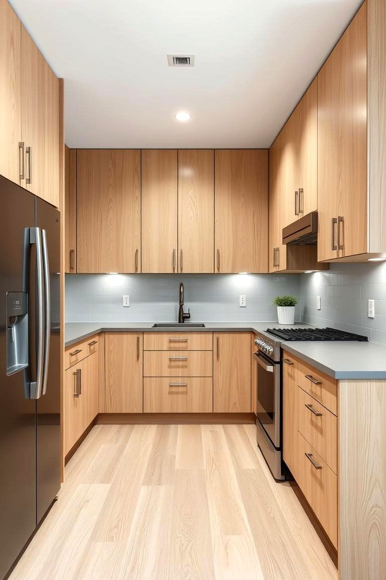 Modern Elegance with Rift Cut White Oak - 24 Kitchens With White Oak Cabinets
