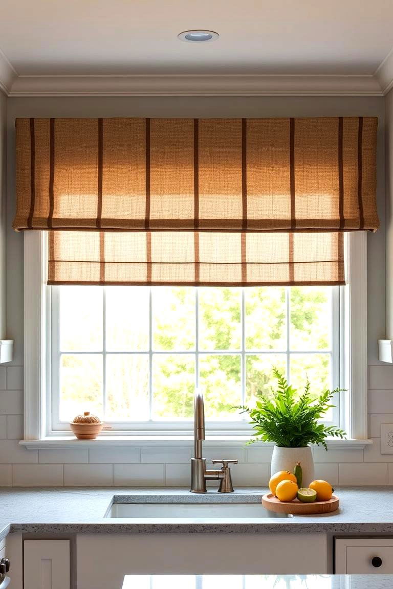 Modern Farmhouse Valance - 24 Kitchen Valance Ideas