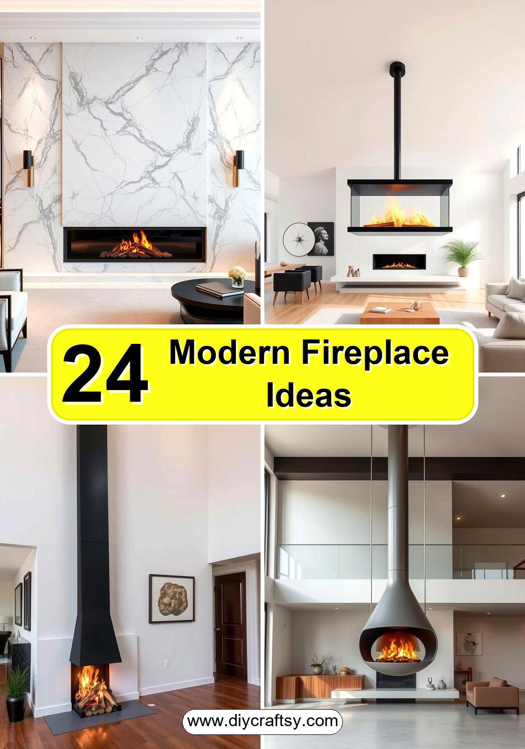 Modern Fireplace Ideas