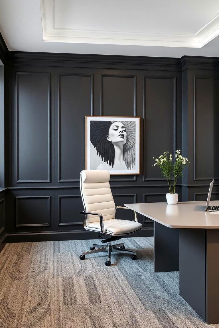 Modern Flat Panel Wainscoting - 24 Wainscoting Ideas