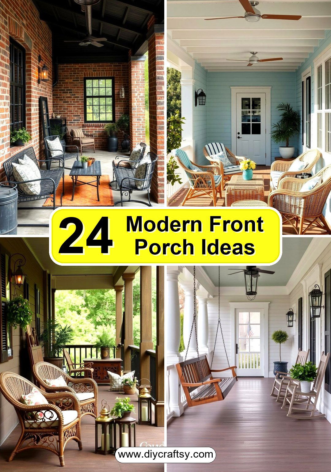 Modern Front Porch Ideas