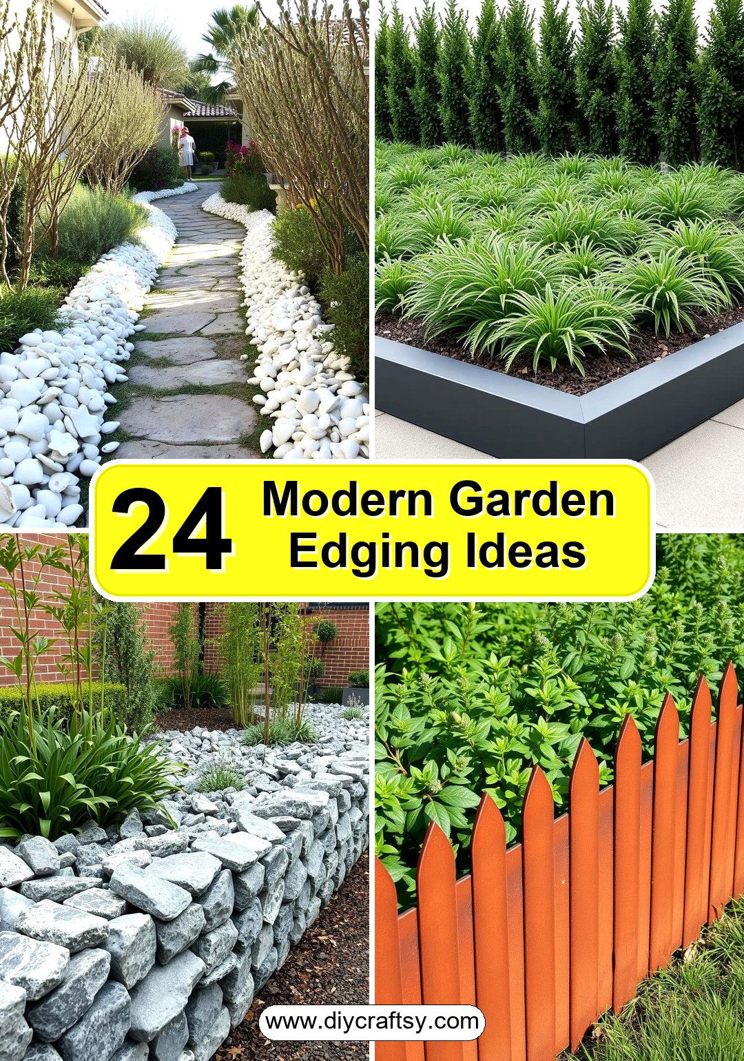 Modern Garden Edging Ideas