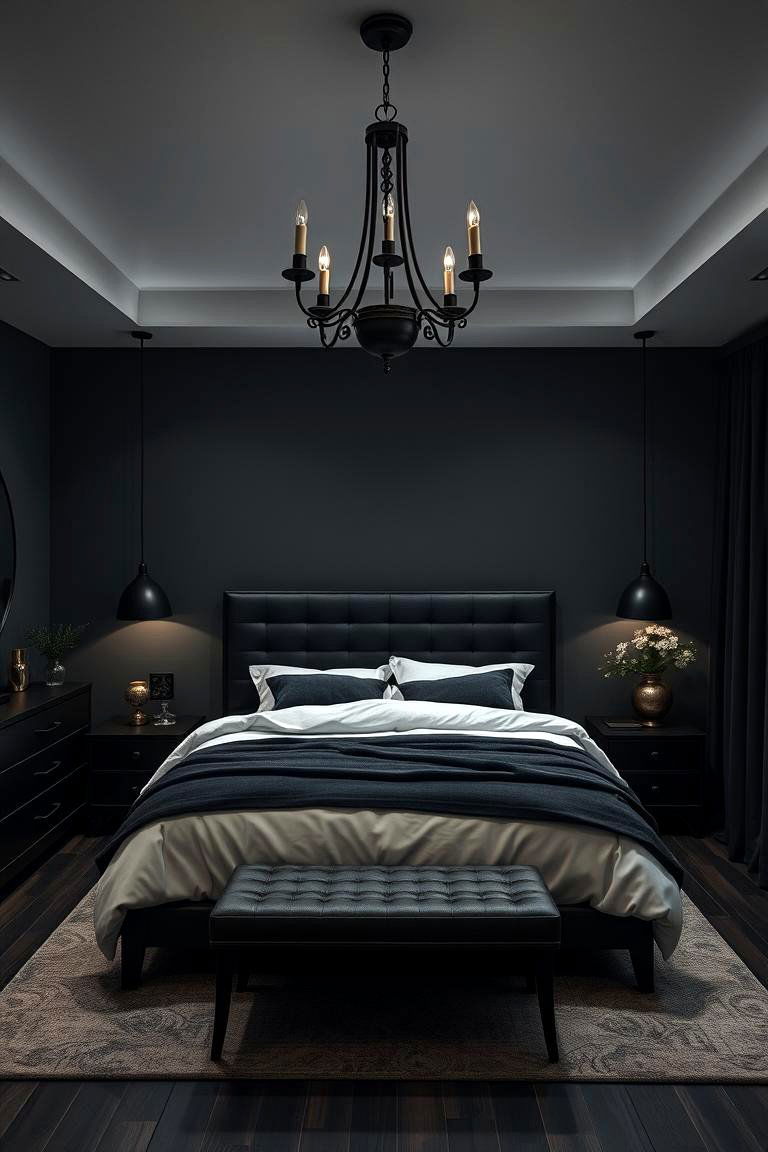 Modern Gothic Fusion - 24 Vampire Bedroom Ideas