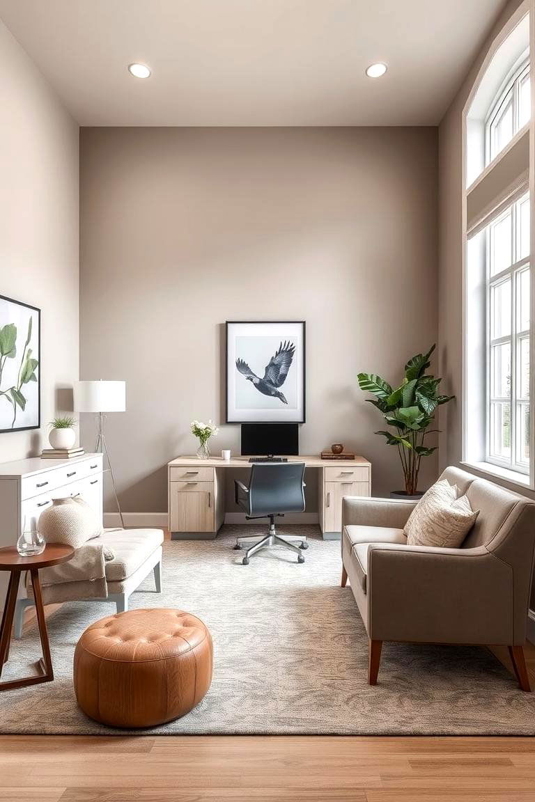 Modern Greige - 24 Light Gray Paint Colors for Your House