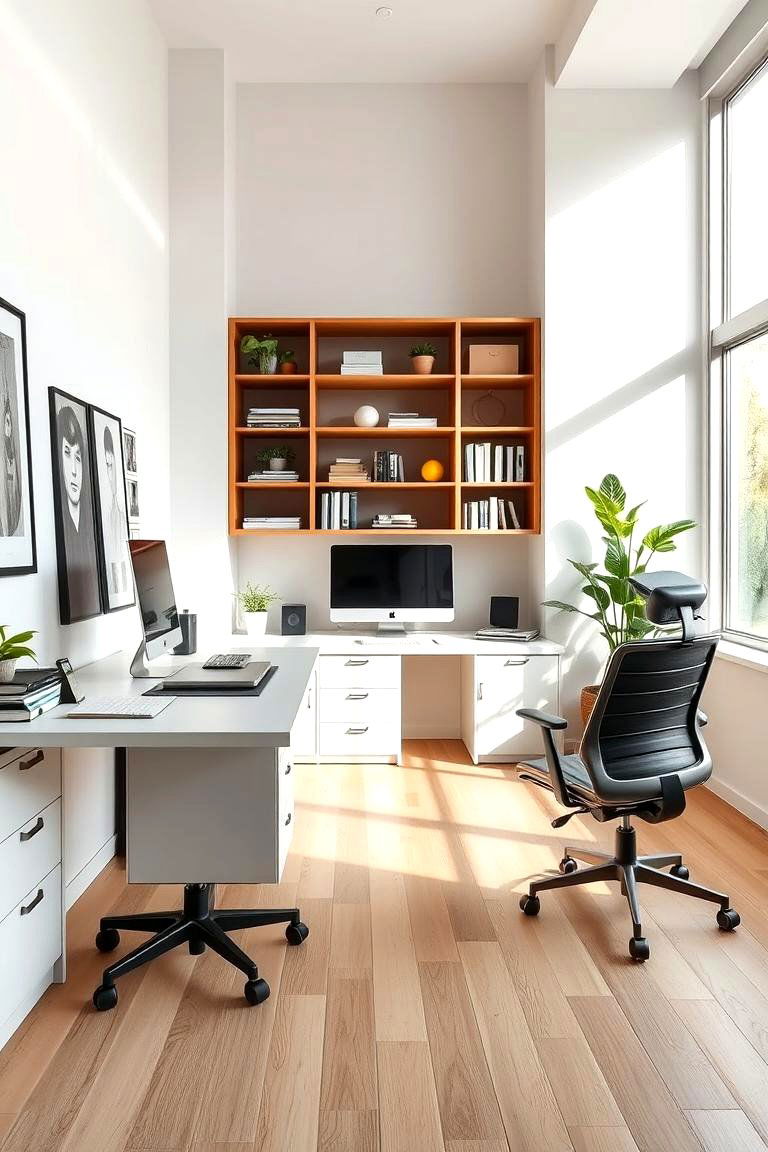 Modern Home Office Setup - 24 Room Decorating Ideas