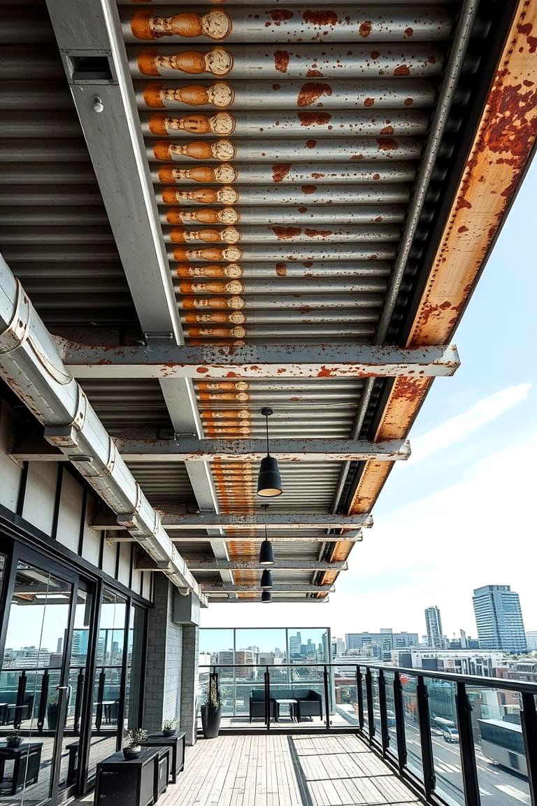 Modern Industrial Roof - 24 Deck Roof Ideas