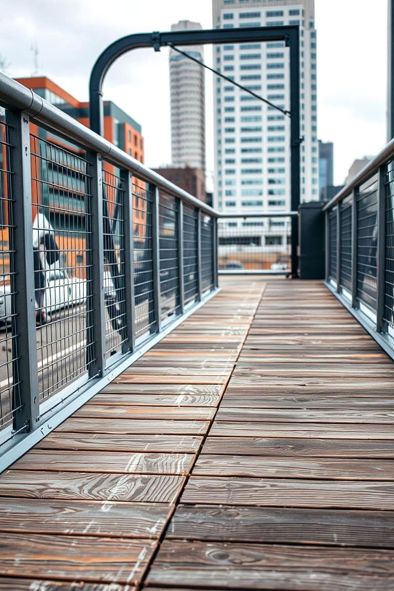 Modern Industrial Vibe - 24 Patio Deck Ideas