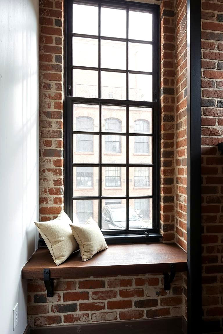 Modern Industrial Window Seat - 24 Window Seat Ideas