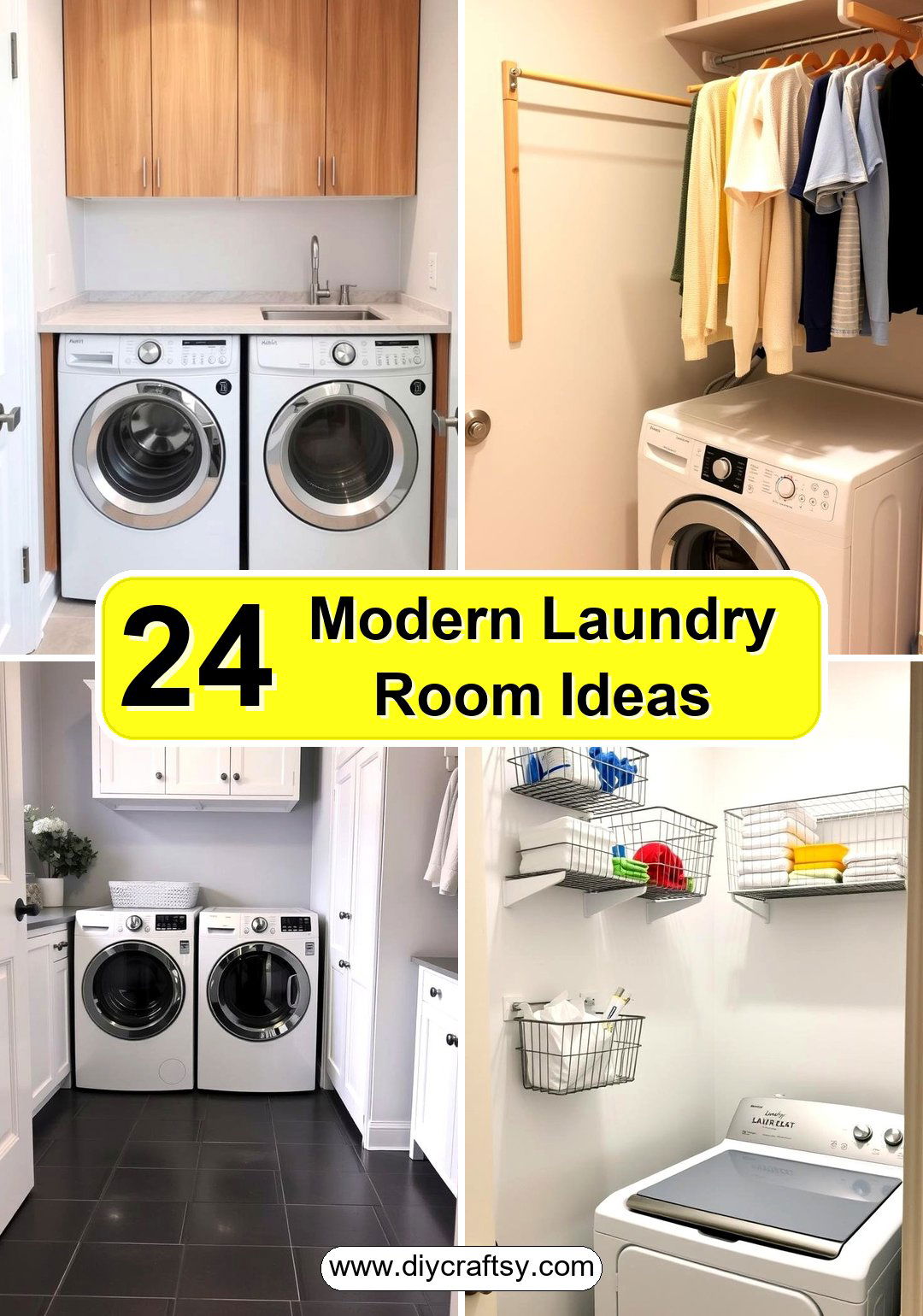 Modern Laundry Room Ideas