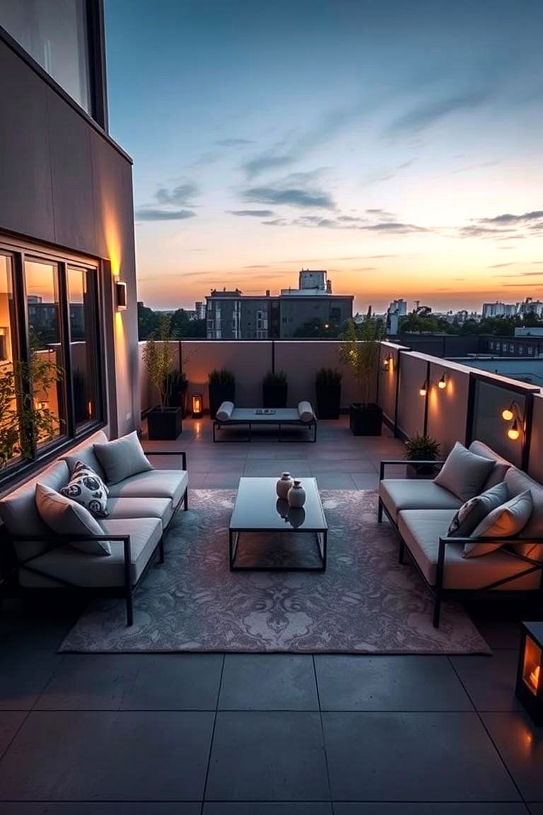 Modern Lounge - 24 Terrace Design Ideas