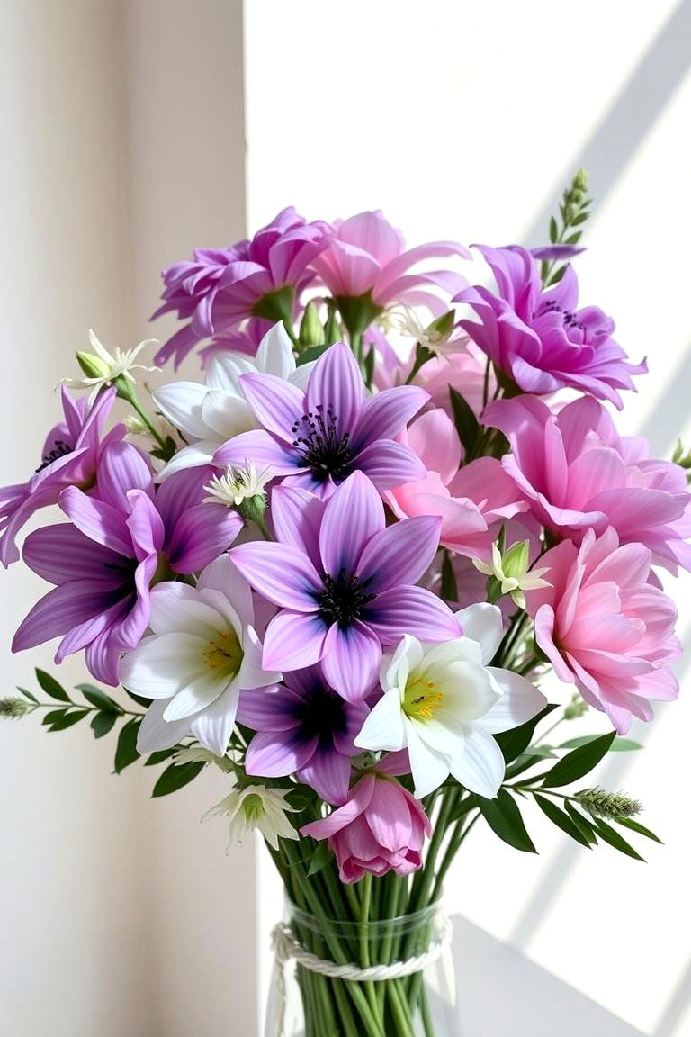 Modern Minimalist Bouquet - 24 Wedding Bouquet Ideas