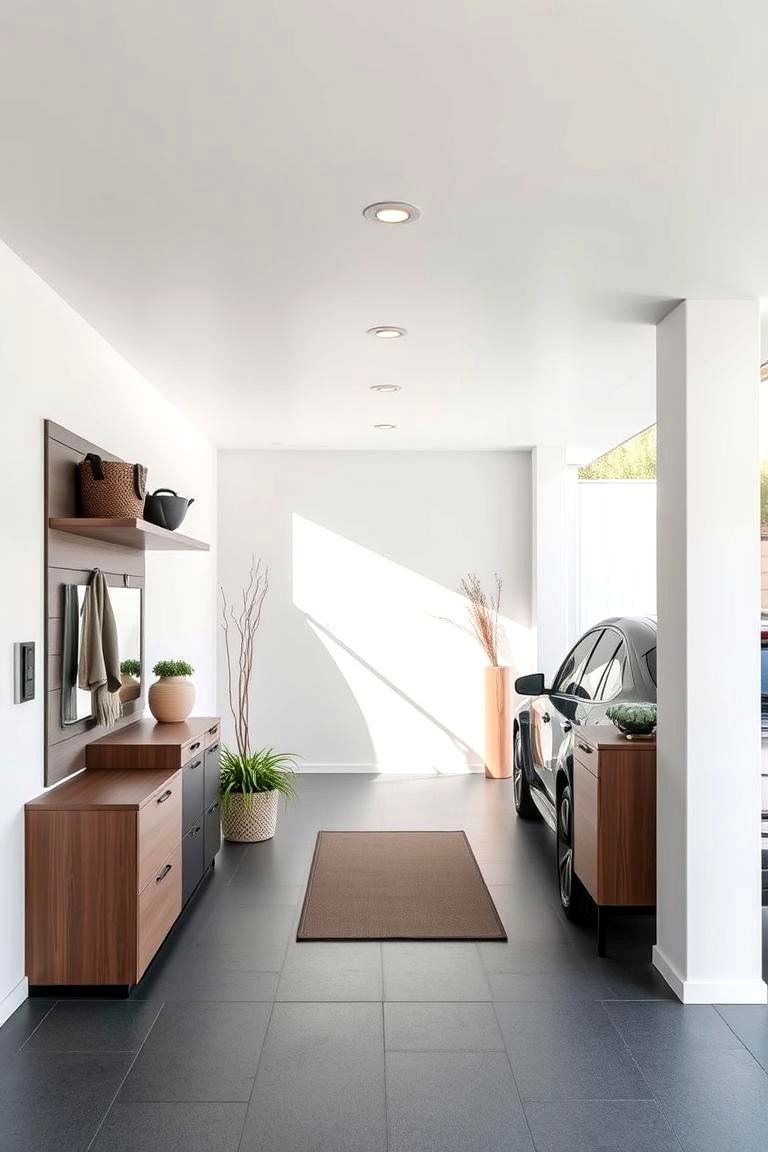 Modern Minimalist Car Porch Design - 24 Car Porch Design Ideas