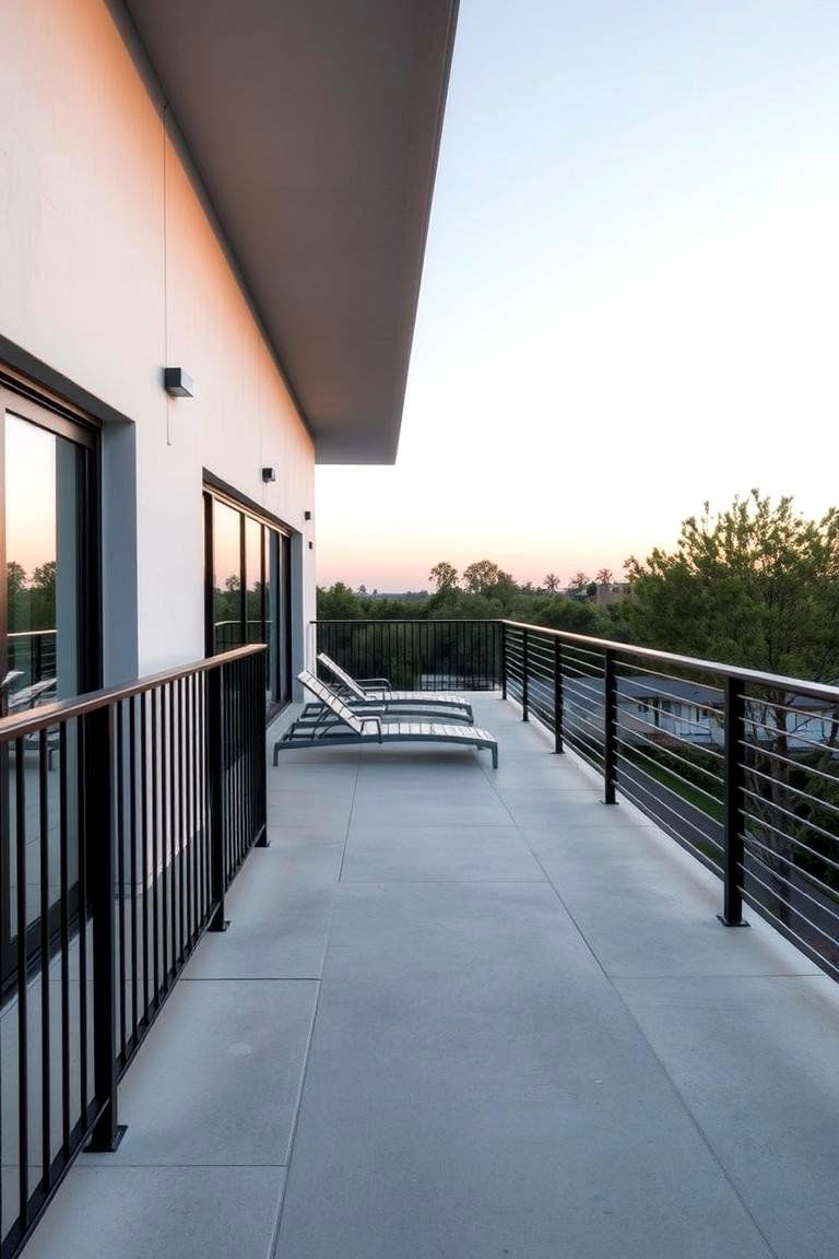 Modern Minimalist Deck - 24 Backyard Deck Ideas