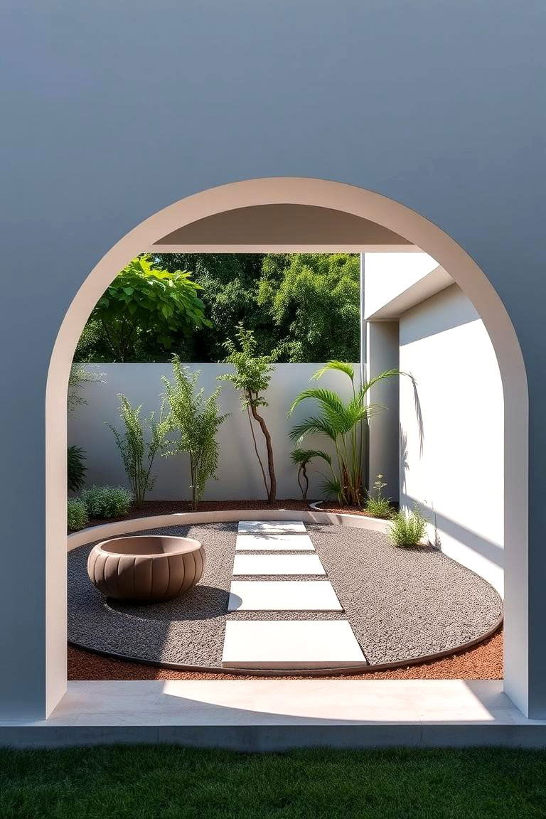 Modern Minimalist Design - 24 Round Garden Bed Ideas