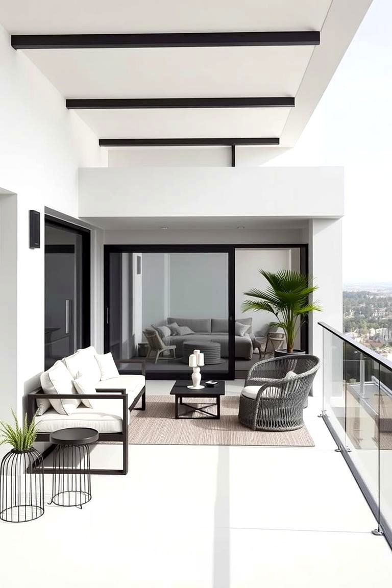 Modern Minimalist Design - 24 Cantilever Balcony Ideas