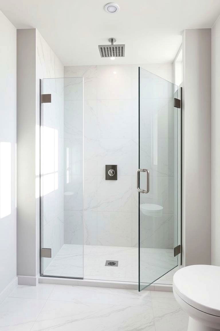 Modern Minimalist Design - 24 Doorless Walk In Shower Ideas