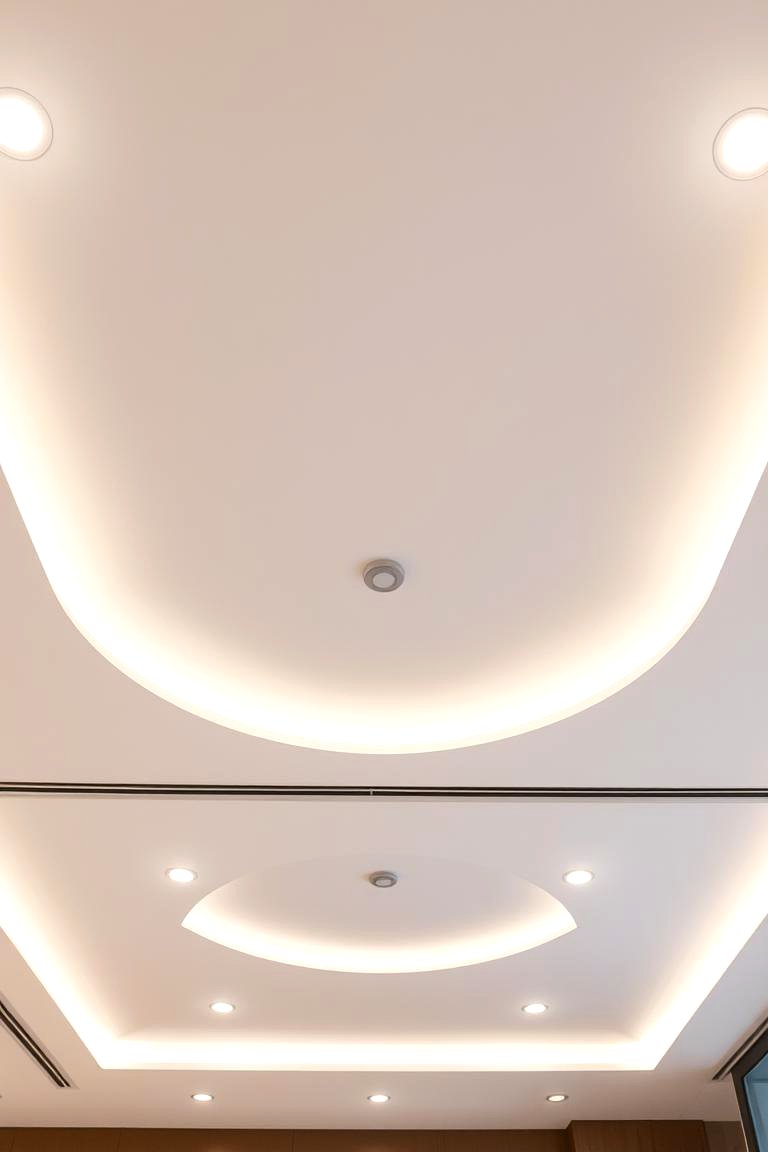 Modern Minimalist Design - 24 Drop Ceiling Lighting Ideas