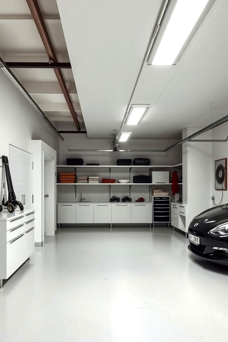 Modern Minimalist Detached Garage - 24 Detached Garage Ideas