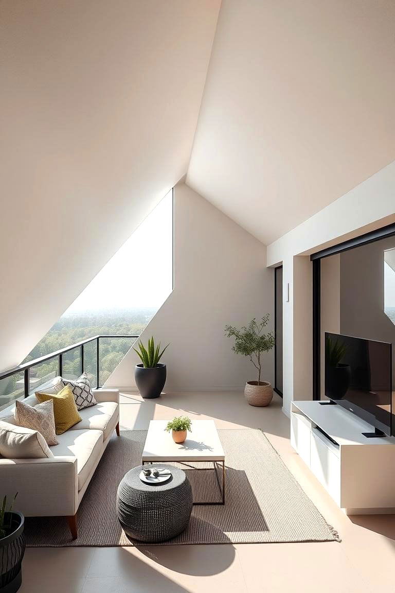 Modern Minimalist Dormer Balcony - 24 Dormer Balcony Ideas