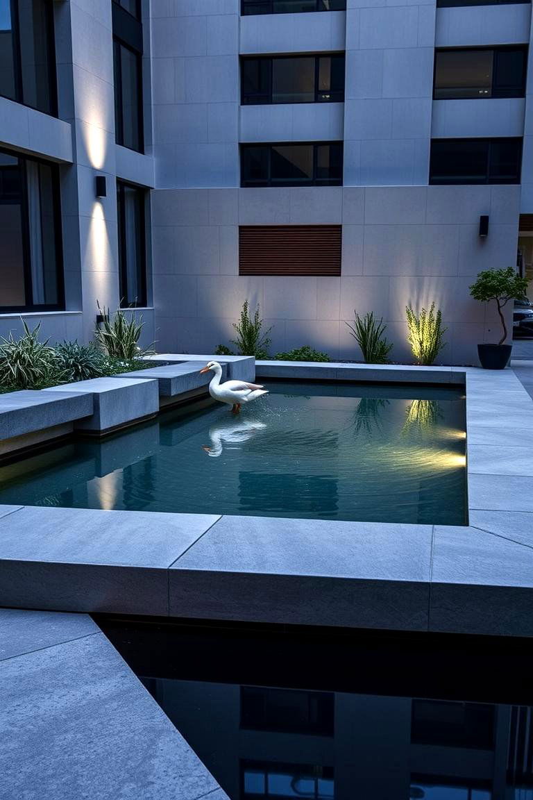 Modern Minimalist Duck Pond - 24 Duck Pond Ideas