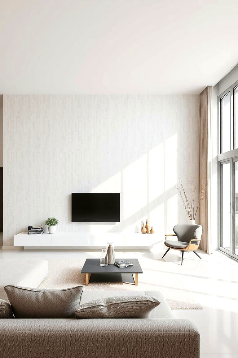 Modern Minimalist Elegance - 24 Wallpaper Ideas