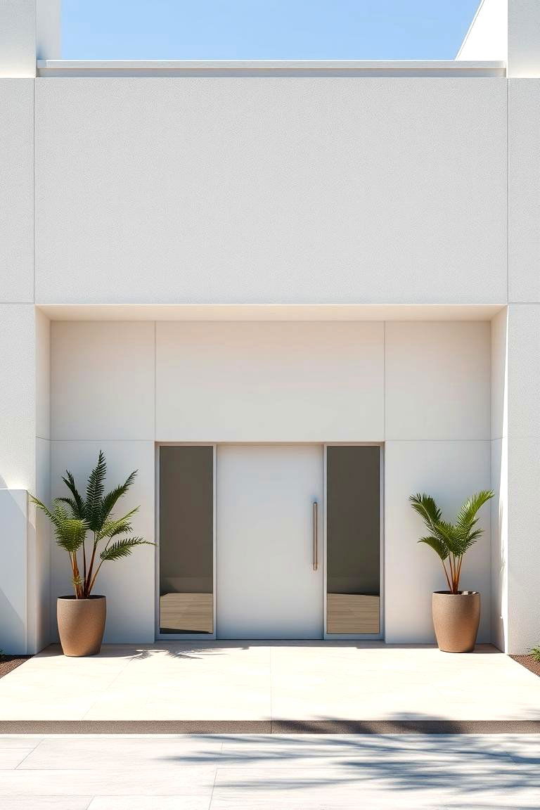 Modern Minimalist Facade - 24 Aesthetic House Exterior Ideas